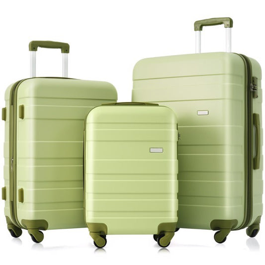 Luggage Set Expandable ABS Hard Shell 3-Piece | Opulentfits